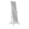 Standspiegel ca. 50x170x50cm - Weiß, LIFESTYLE, Holz (50/169.5/50cm) - ZANDIARA