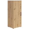Komoda Multi - hrast Artisan/crna, Moderno, drvni materijal/plastika (45/115/40cm) - Modern Living