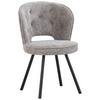 STOL MINA - mörkgrå/svart, Design, metall/trä (52/86/61cm) - Mömax
