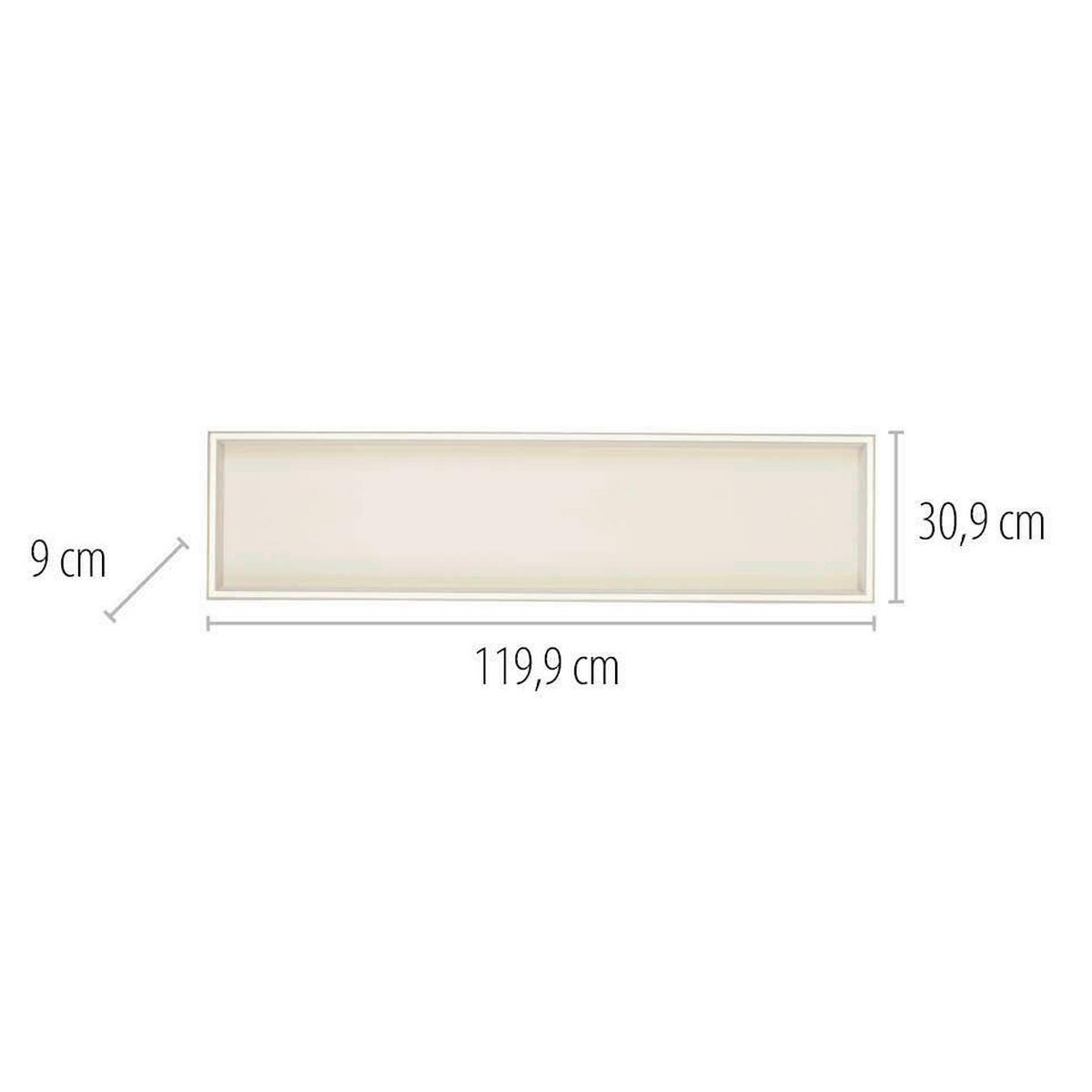 LAMPA SUFITOWA LED 6317-18 Q-MAGONG - czarny, Basics, tworzywo sztuczne/metal (120/30/8.4cm) - Paul Neuhaus
