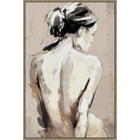 Slika Na Platnu Denise - črna/barva oreha, Moderno, umetna masa/tekstil (60/90cm) - Mömax
