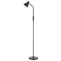 Stehleuchte Story Floor Schwarz max. 40 Watt - Schwarz, Basics, Metall (23/18/145cm) - Markslöjd