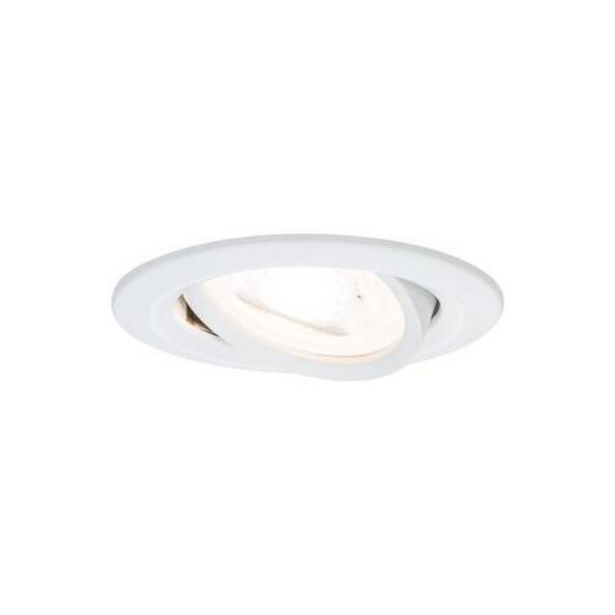 Deckenleuchte Nova in Weiß max. 6,5, 3-teilig - Basics (8,4cm) - Paulmann