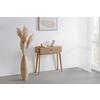 KONSOL SKANDY - naturfärgad, Modern, trämaterial/trä (80/78/30cm) - Premium Living