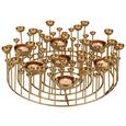 Kerzenhalter Sam Goldfarben - Goldfarben, Metall (38/11,5cm) - Mömax modern living