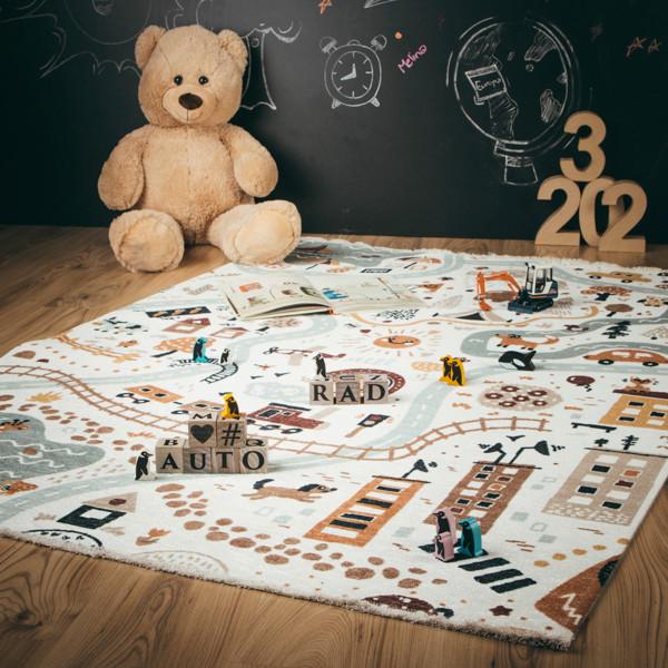 SPIELTEPPICH MY GRETA - Multicolor, Trend, Textil (155/230cm)