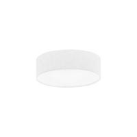 Deckenleuchte Maat Weiß max. 25 Watt - Weiß, Basics, Textil/Metall (45/45/10cm) - Fischer & Honsel
