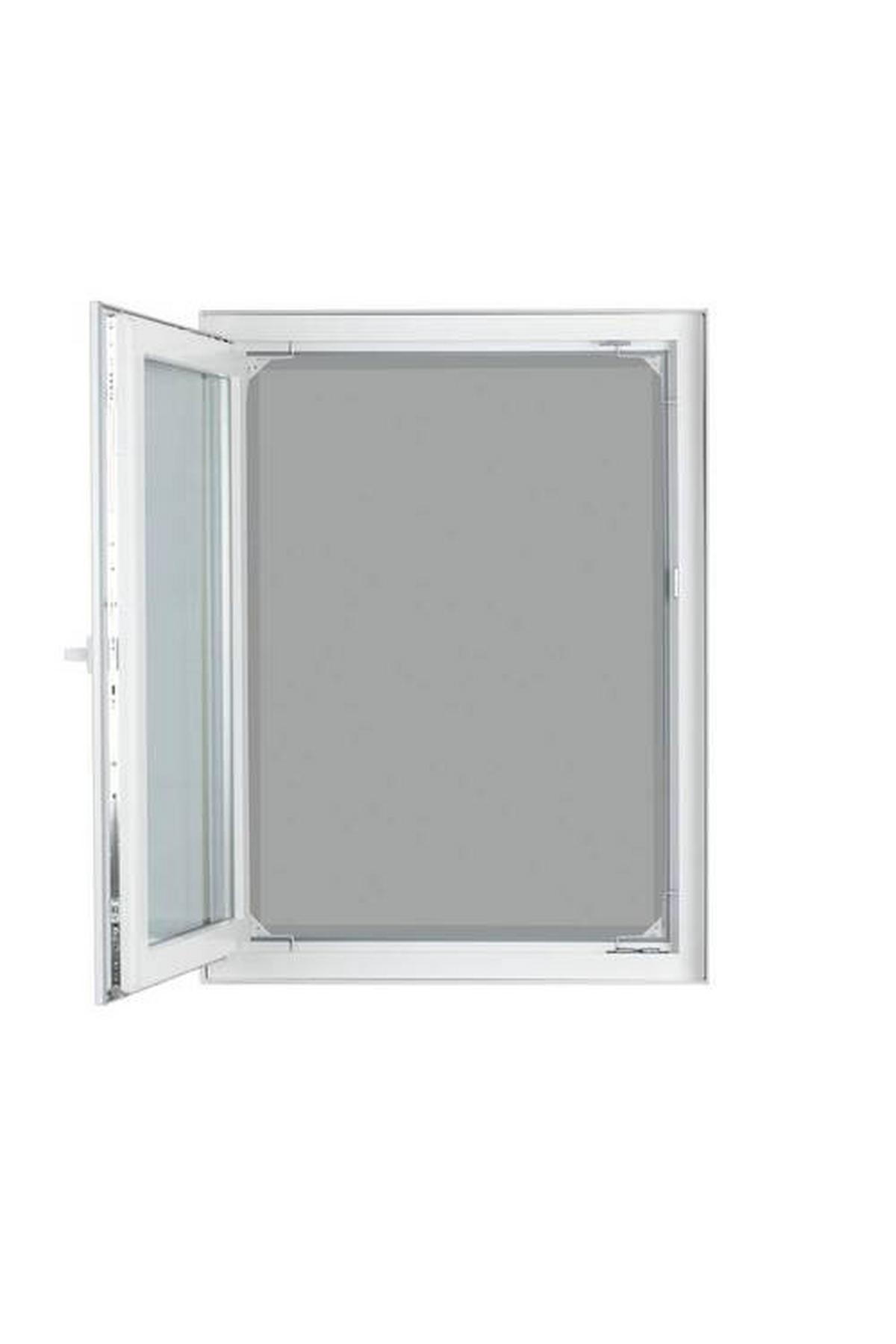 Insektenschutzgitter Teleskop Weiß ca. 140x120cm - Weiß, Kunststoff/Textil (140/120cm) - Mömax