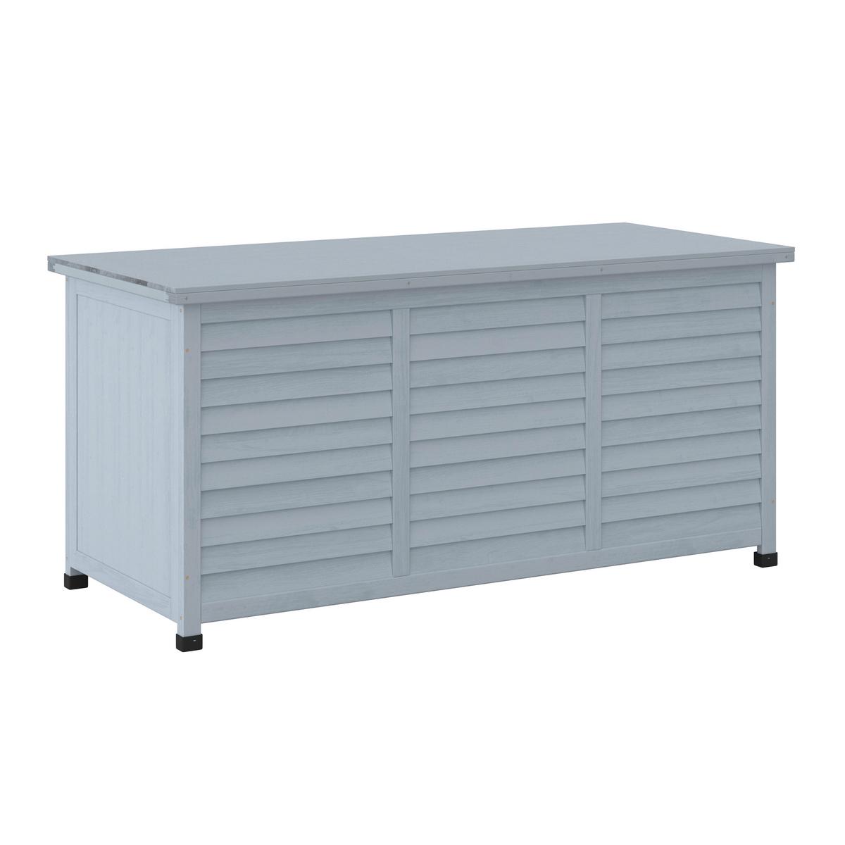 Cutie pentru perne Joris - gri, Modern, lemn (127/60/56cm) - Mömax