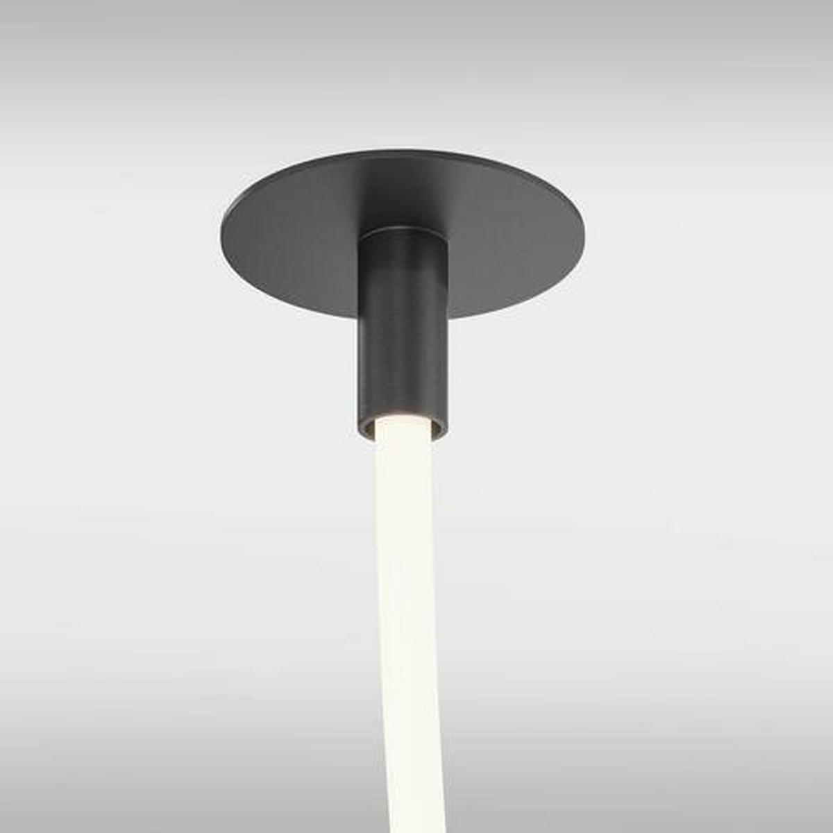 Pendelleuchte Tau Schwarz max. 40 Watt - Schwarz, Trend, Kunststoff/Metall (400/10/9cm) - MAYTONI