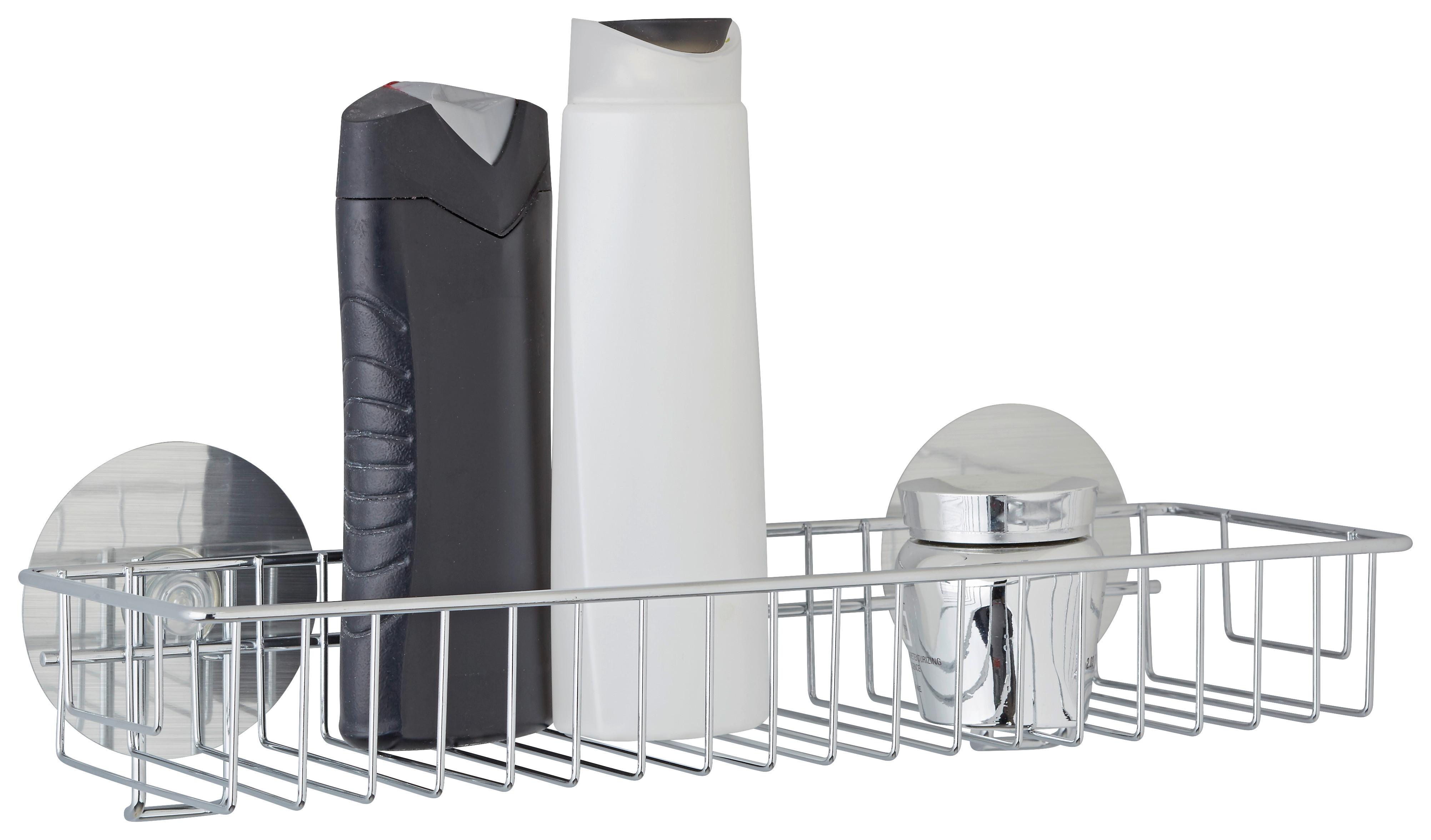 Duschregal aus Stahl - Modern, Metall (35/9,5/14cm) - Mömax