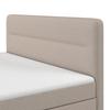 BOXSÄNG MARCO - svart/taupe, Modern, trä/textil (180/200cm) - Bessagi Home