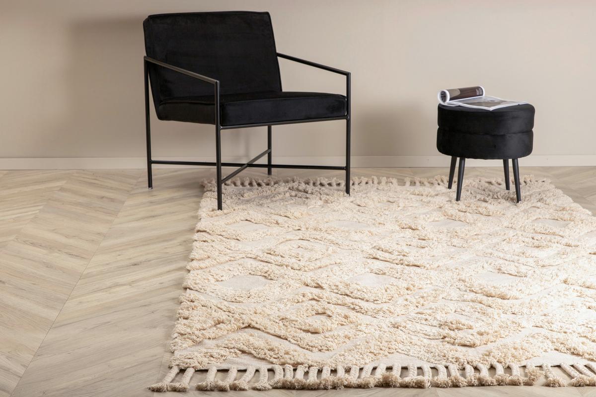 Hochflorteppich Hilma HILMA - Beige, LIFESTYLE, Textil (200/300cm) - P & B