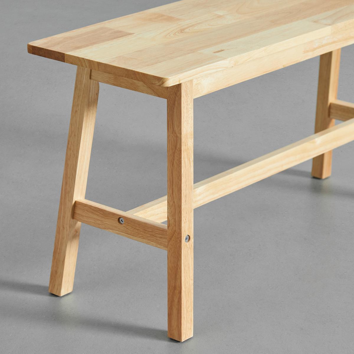 Sitzgruppe Holz Marijana Eichefarben - Eichefarben, MODERN, Holz (120-90-60/80-30-30/73-45-45cm) - Bessagi Home