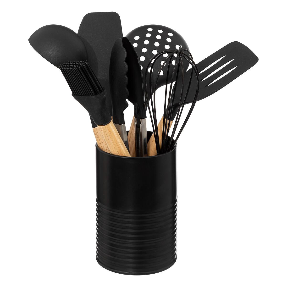Set Kuhinjskih Pomagala Wooden - Moderno (10/10/30,5cm)
