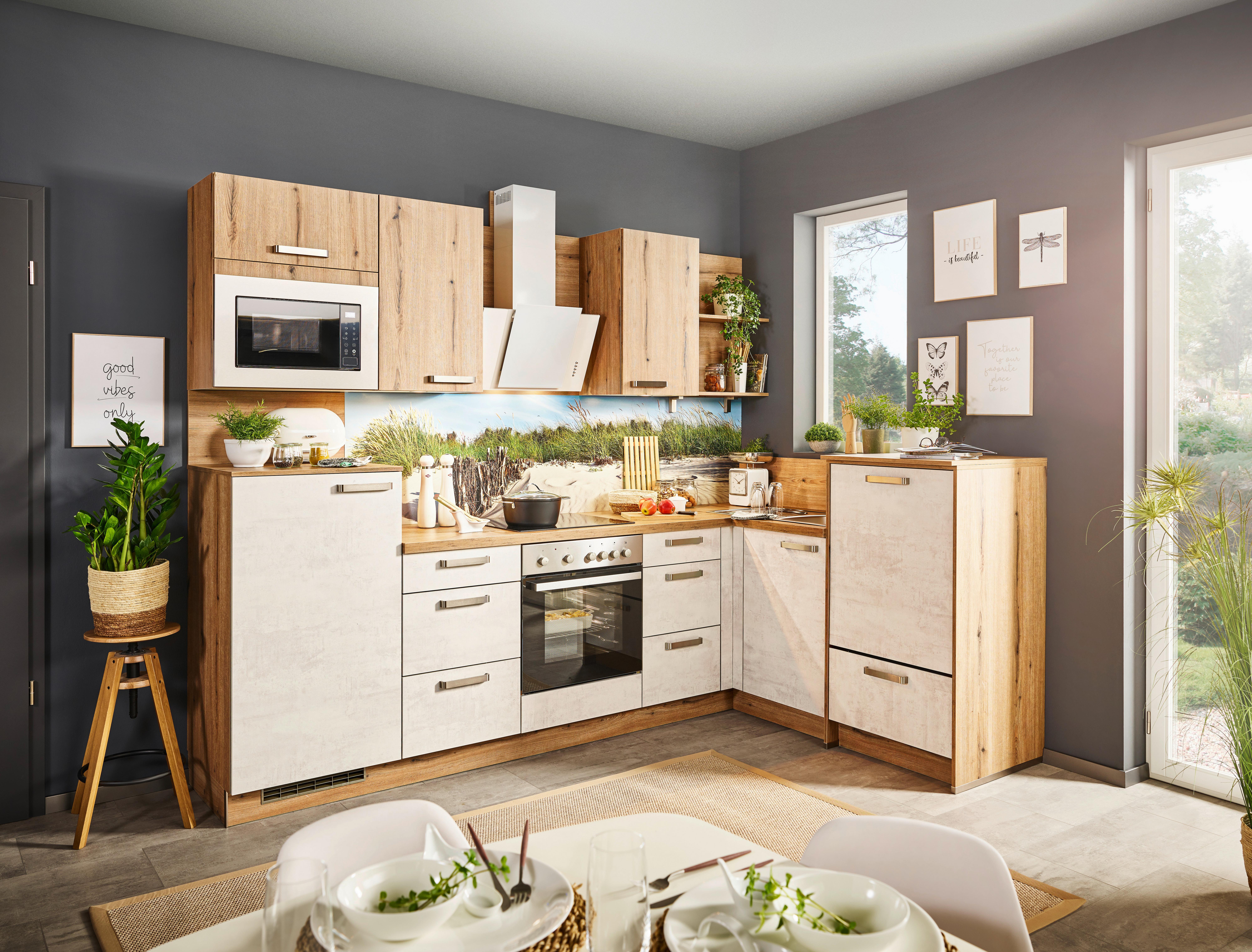 Bucătărie la comandă Plan - Modern, material pe bază de lemn (280/178cm) - Express