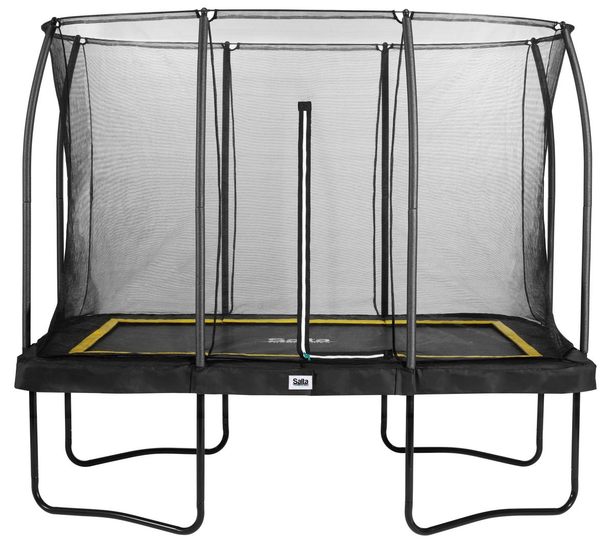 Trampolin Salta Comfort Schwarz - Schwarz, KONVENTIONELL, Metall (214/305cm) - Salta