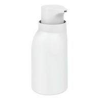 Seifenspender Naime in Weiß - Weiß, MODERN, Kunststoff (8,5/18,8/8cm) - Premium Living