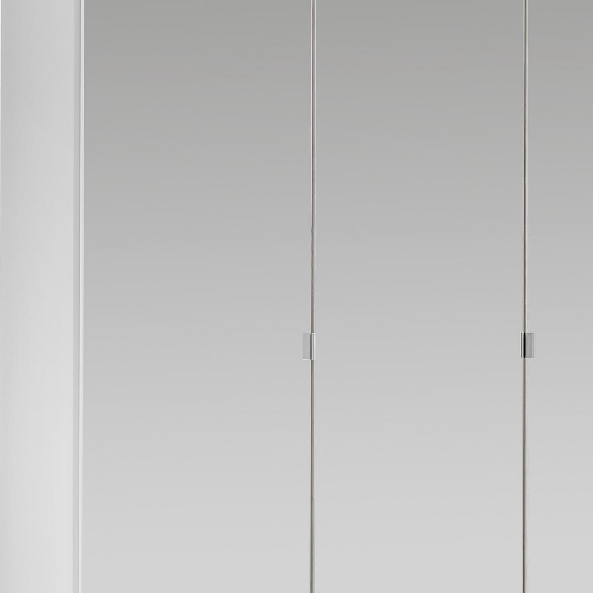 Ormar S Klasičnm Vratima Imago - bijela/boje aluminija, Konvencionalno, staklo/drvni materijal (135/199/58cm) - Modern Living