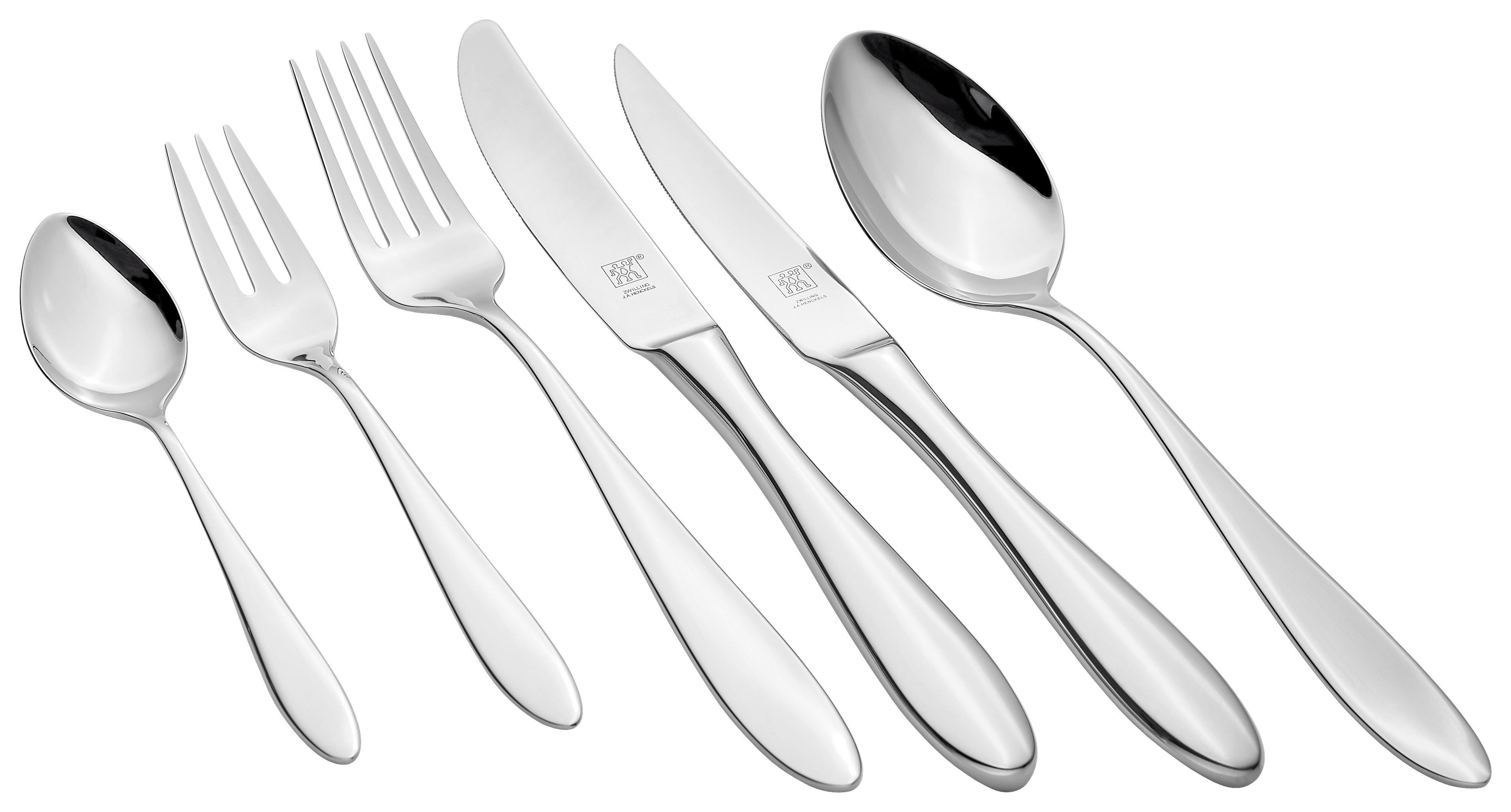 ZESTAW SZTUĆCÓW 1026469 BEVERLY ZWILLING - kolor srebrny, Basics, metal - Zwilling