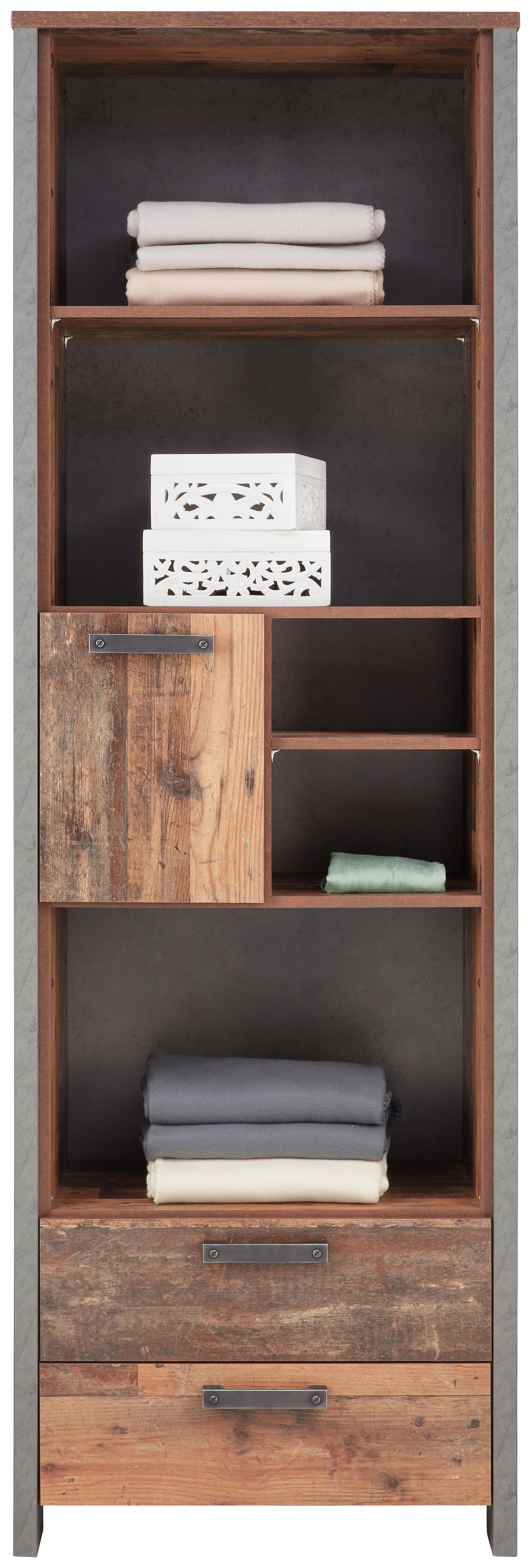 Regal in Braun und Dunkelgrau online bestellen