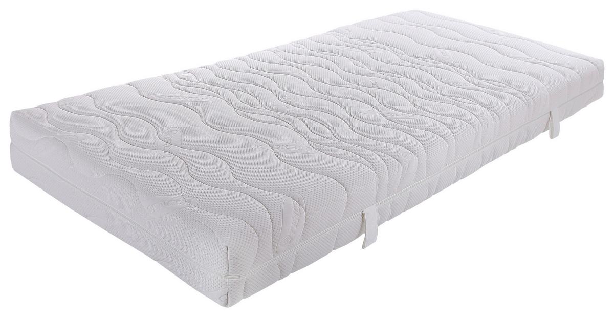 Wendematratze Cotton Twin ca. 120x200 cm Weiß - Weiß, Basics, Textil (120/200cm) - Breckle