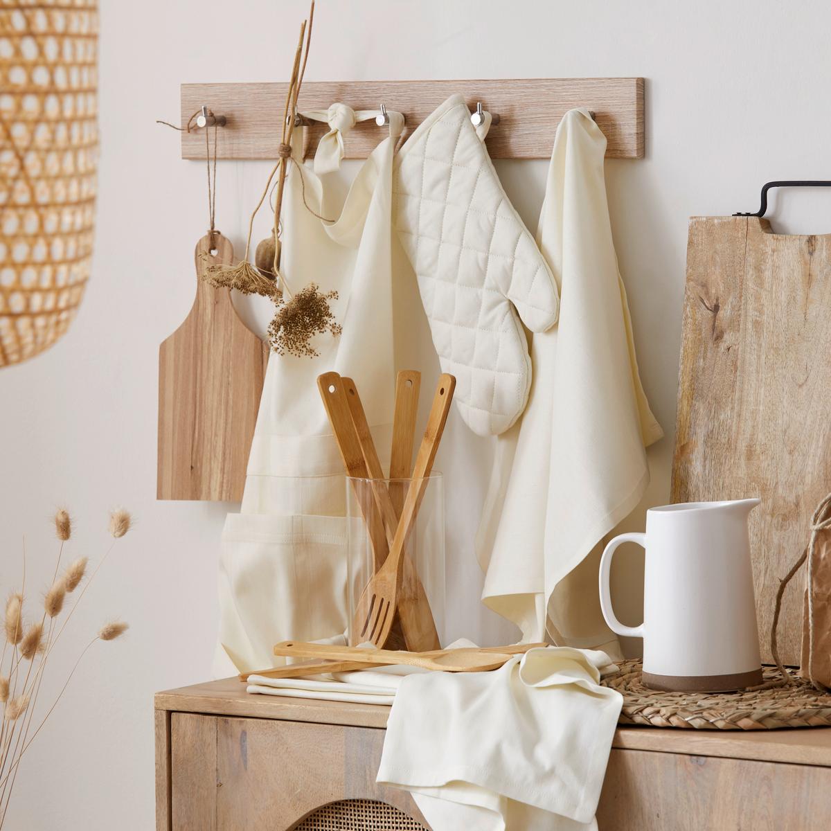 Schürze Harry in Weiss - Weiss, Konventionell, Textil (60/90cm) - Modern Living