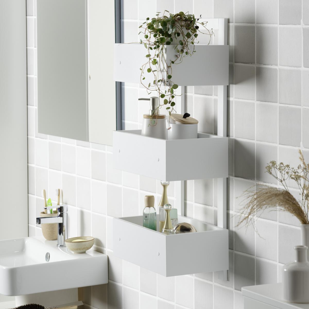 Standregal in Weiss - Weiss, Modern, Holzwerkstoff (37/79/24cm) - Mömax