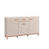 Sideboard Essex Ksm Kaschmir/Eiche Artisan - Kaschmir/Eiche Artisan, MODERN, Holzwerkstoff (154/94/41cm) - P & B