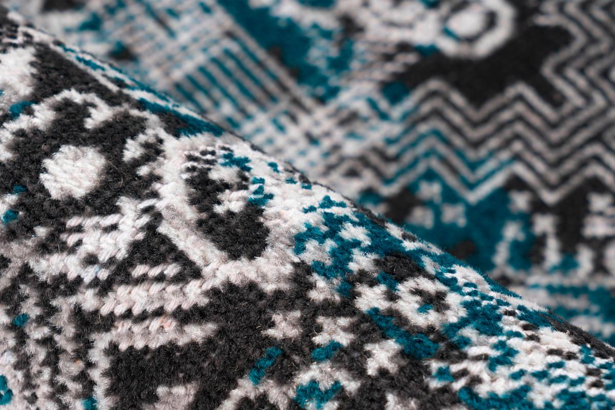Vintage-teppich 6ntae-200-290 - Blau, Trend, Textil (200/290cm) - Kayoom