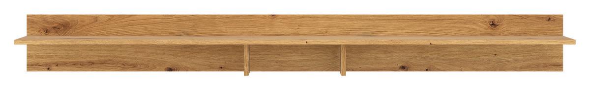 Tv-stojalo Foggia, Barva Hrasta, Bela - hrast artisan, Trend, leseni material (188,4/20/33,6cm)