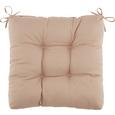 Sitzkissen Elli ca. 40x40cm - Grau, Textil (40/40/7cm) - Based Sitzkissen Elli ca. 40x40cm - Grau, Textil (40/40/7cm) - Based