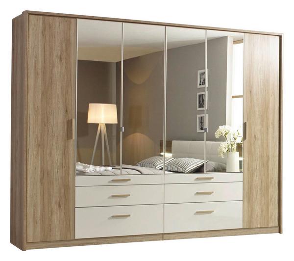 Drehtürenschrank "Mosbach" , eiche ,weiß online kaufen mömax