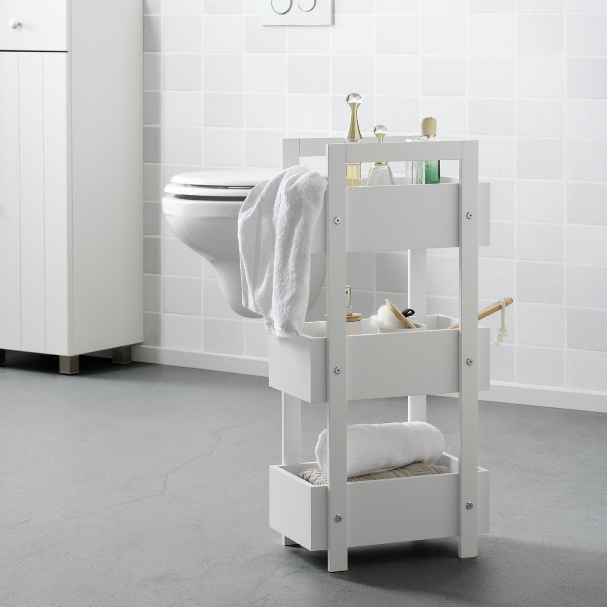 Standregal in Weiss - Weiss, Modern, Holzwerkstoff (37/79/24cm) - Mömax
