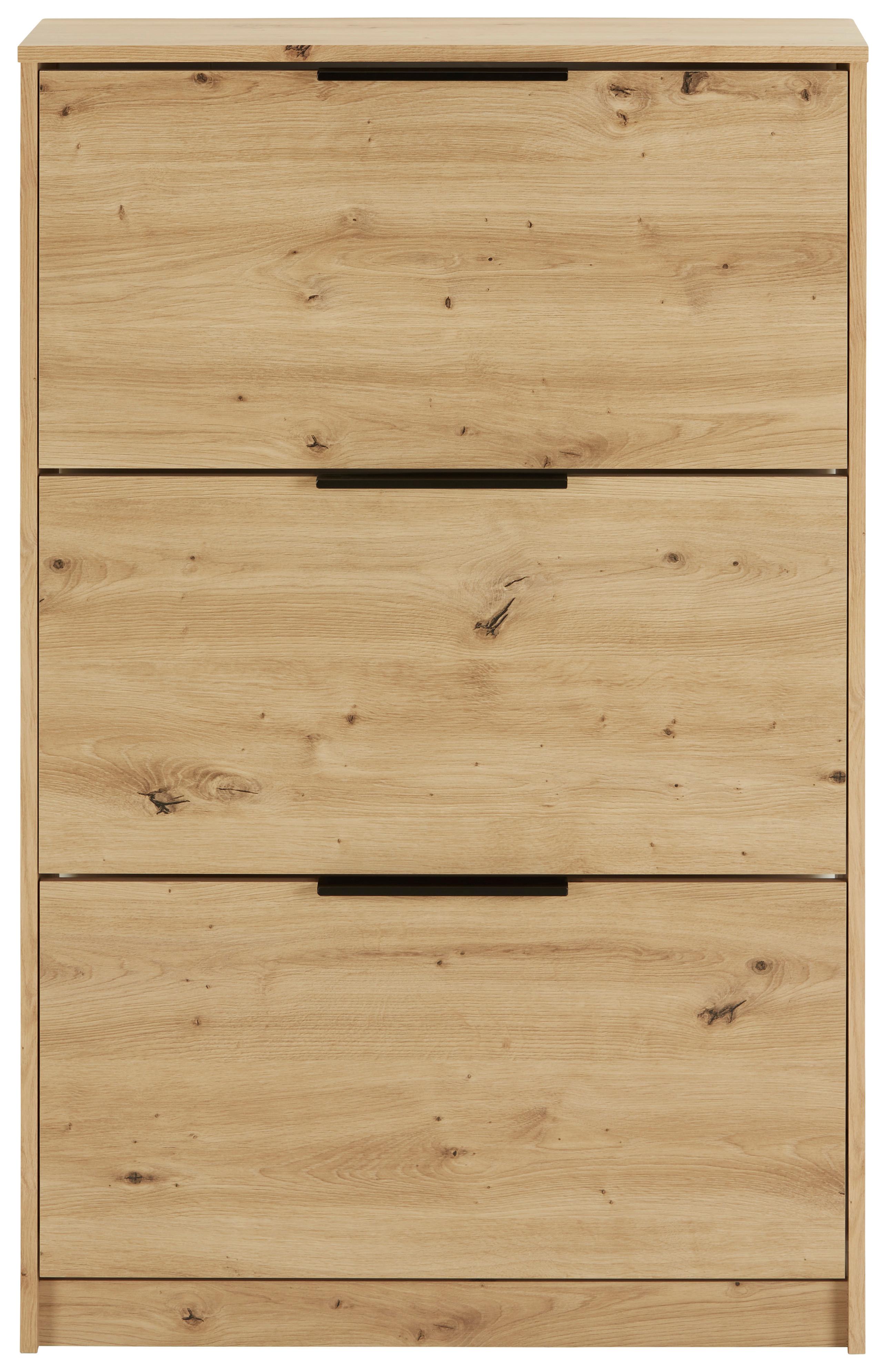 Schuhkipper in Eichefarben - Eichefarben, MODERN, Holzwerkstoff (79/124/25cm) - Mömax