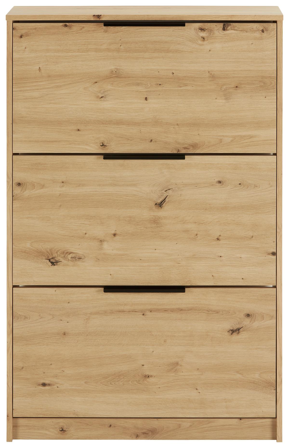 Schuhkipper in Eichefarben - Eichefarben, Modern, Holzwerkstoff (79/124/25cm) - Mömax