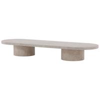 COUCHTISCH NARVIK - Beige, Design, Holz (190/60/25cm) - Livetastic