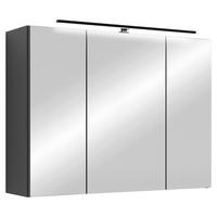 Spiegelschrank Spree Anthrazit - MODERN, Glas/Holzwerkstoff (80/60/15cm) - MID.YOU