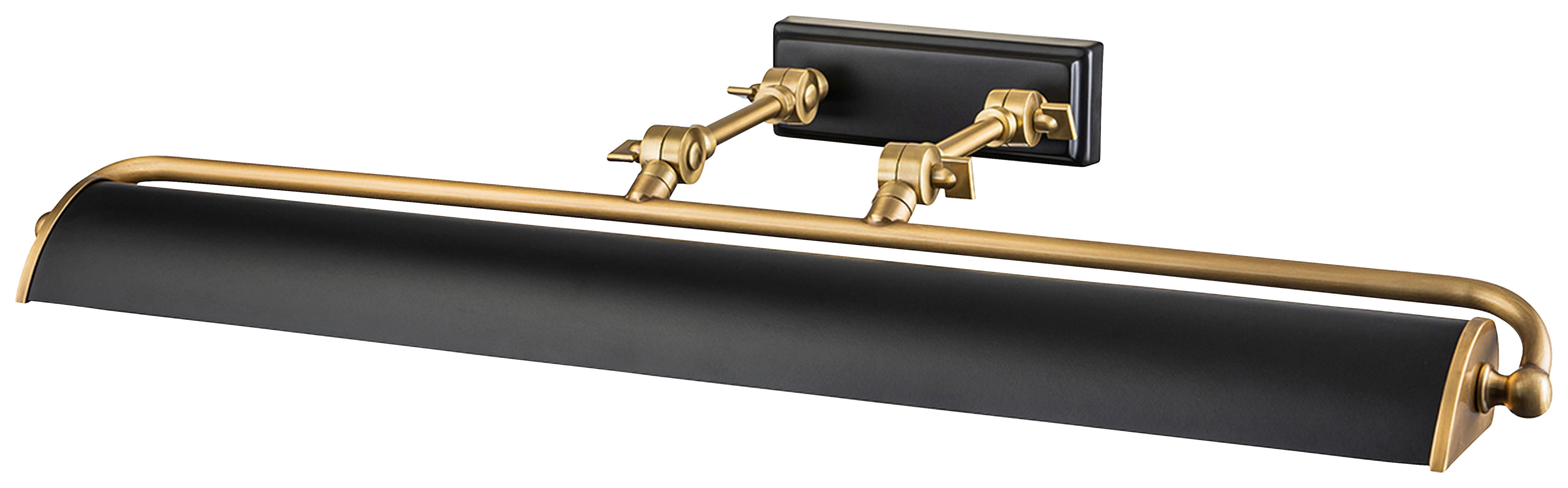 Képmegvilágító Lámpa Winchfield-Pll-Ab - sárgarézszínű, Konventionell, fém (12,7cm) - Elstead Lighting