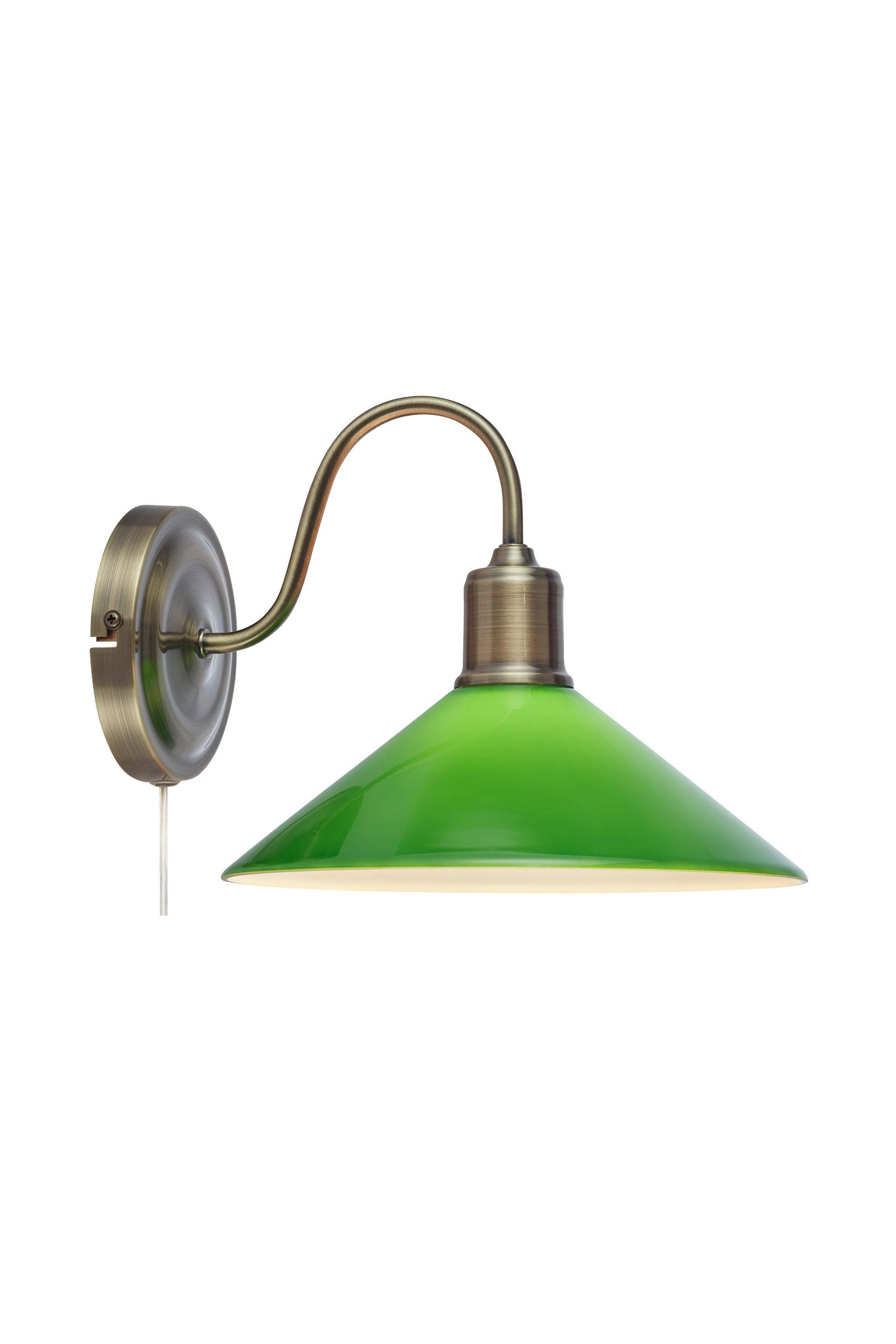 Wandleuchte Vela Grün max. 40 Watt - Grün, Basics, Metall (25/21/29,5cm) - Markslöjd