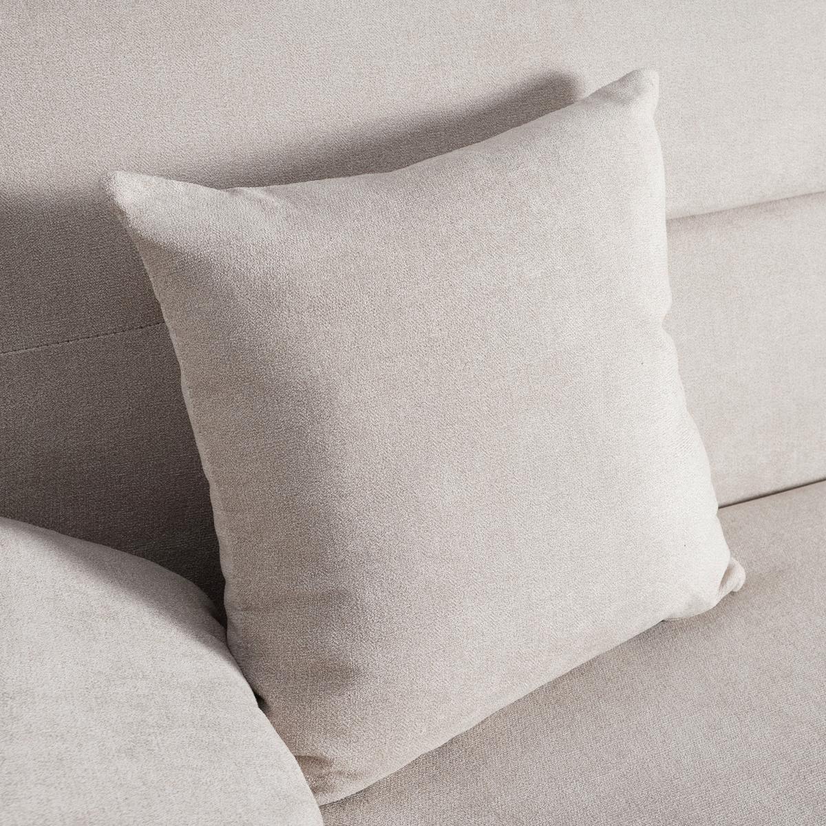 Canapea extensibila LANA - bej, Modern, lemn/textil (193/117/25,5cm) - Bessagi Home