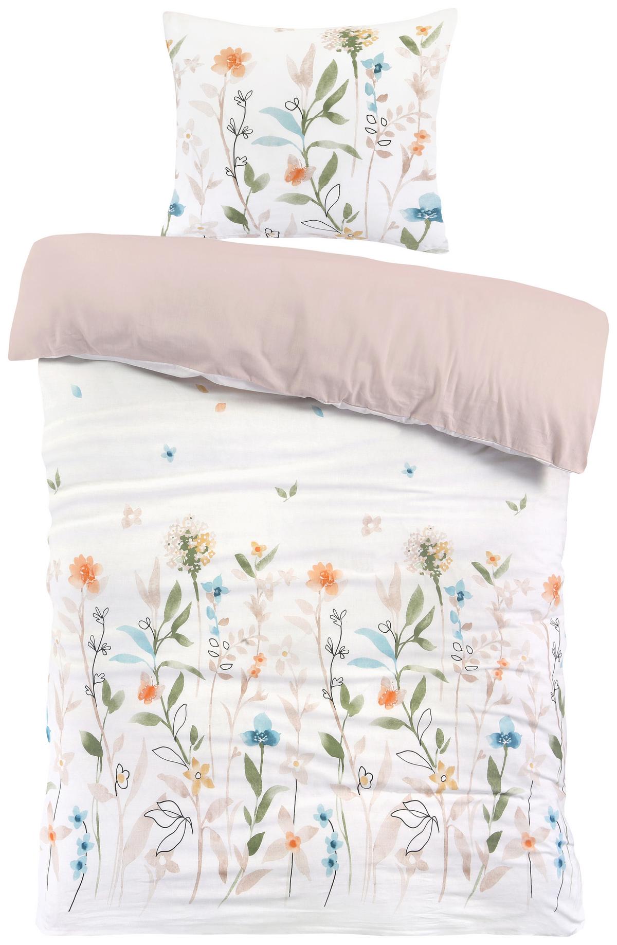 Bettwäsche Anne Multicolor ca. 140x200cm - Multicolor, KONVENTIONELL, Textil (140/200cm) - Mömax