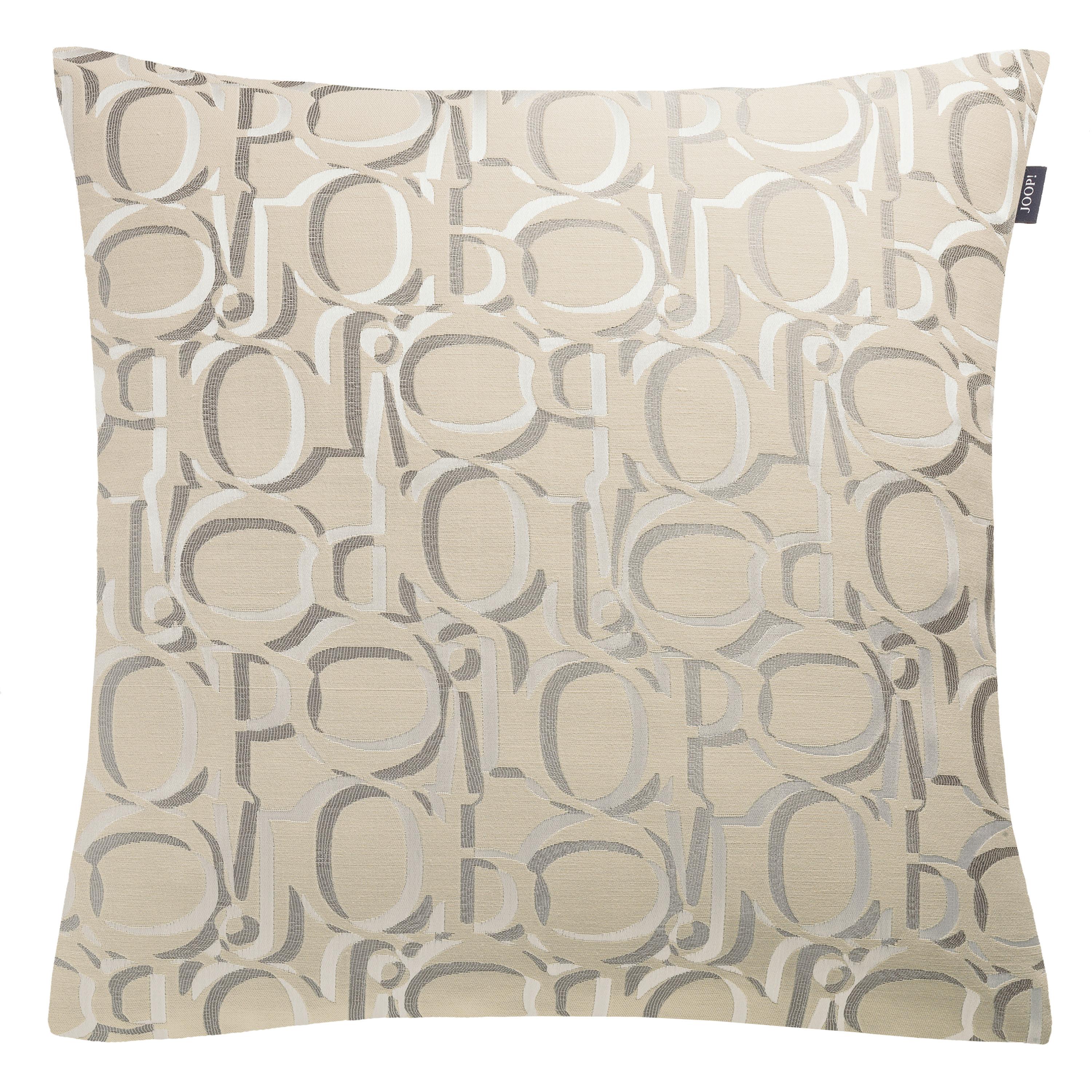 POSZEWKA NA PODUSZKĘ J-ORNAMENT 70787-030-50-50 - beżowy, Design, tkanina (50/50cm) - Joop!