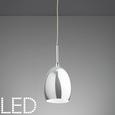 Pendelleuchte Leonita mit Led - Chromfarben, MODERN, Metall (7,5/7,5/120cm) - Mömax modern living Pendelleuchte Leonita mit Led - Chromfarben, MODERN, Metall (7,5/7,5/120cm) - Mömax modern living
