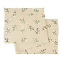 Tischläufer Johanna Grün/Beige ca. 40x140cm - Beige/Grün, Textil (40/140cm) - Mömax