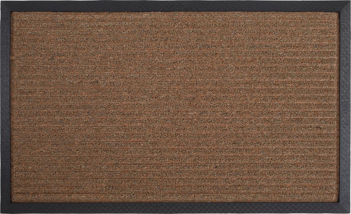 Fußmatte Ingo 2 in diversen Farben - Schwarz/Braun, MODERN, Kunststoff (40/60cm) - Mömax