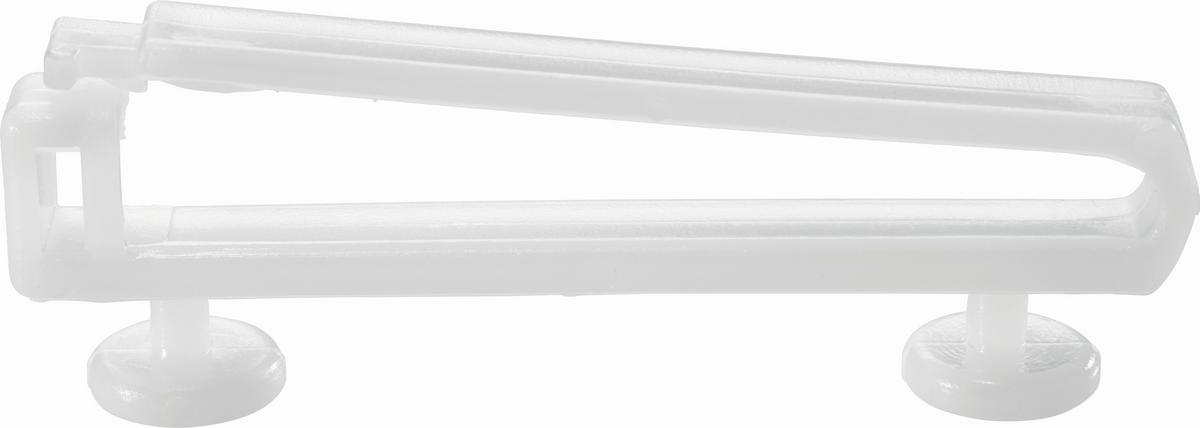 Füles Csúszka Universal - fehér, műanyag (6/0.7/1.6cm) - Modern Living