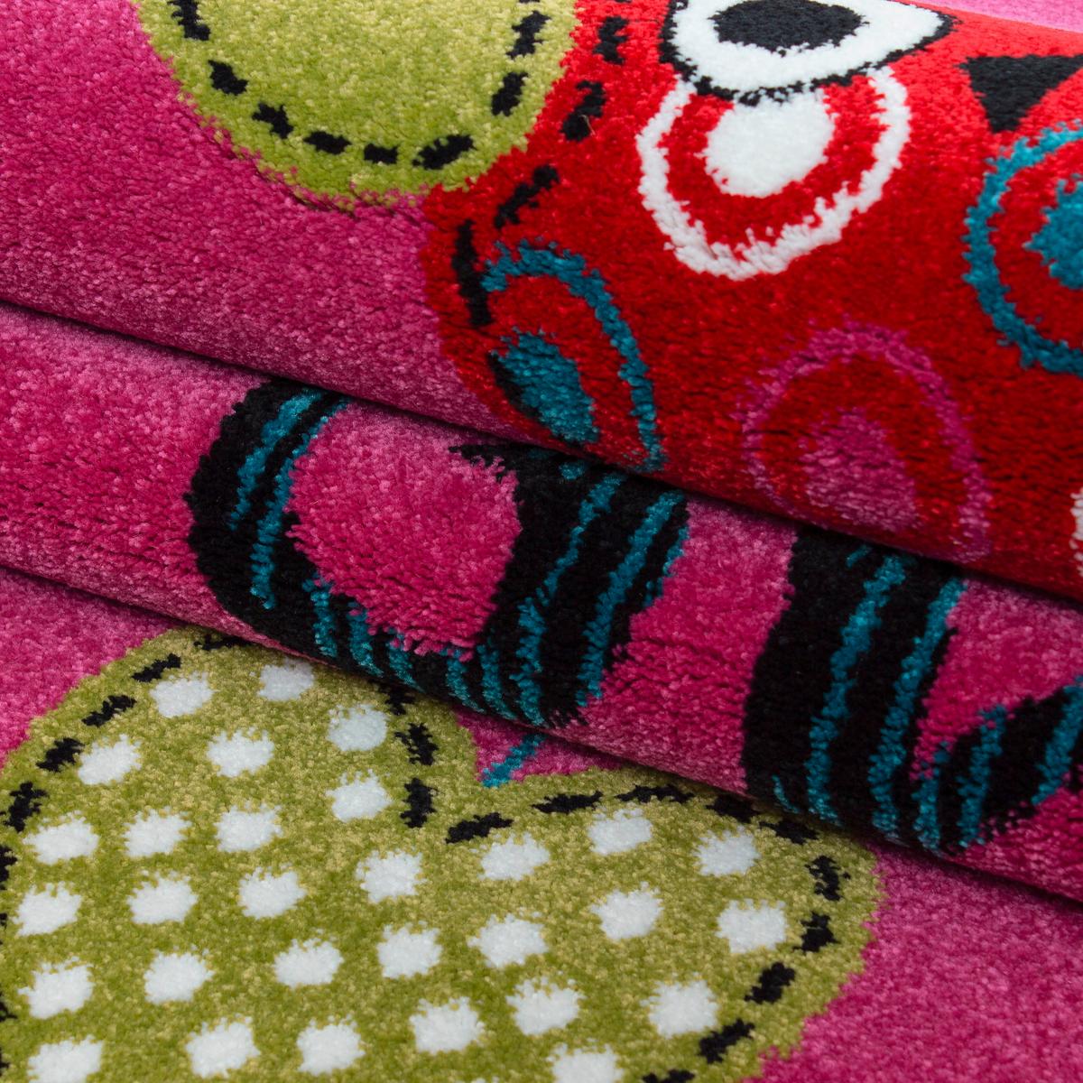 Kinderteppich Kids Violett ca. 140x200cm - Violett, Trend, Textil (140/200cm) - Ben'n'jen
