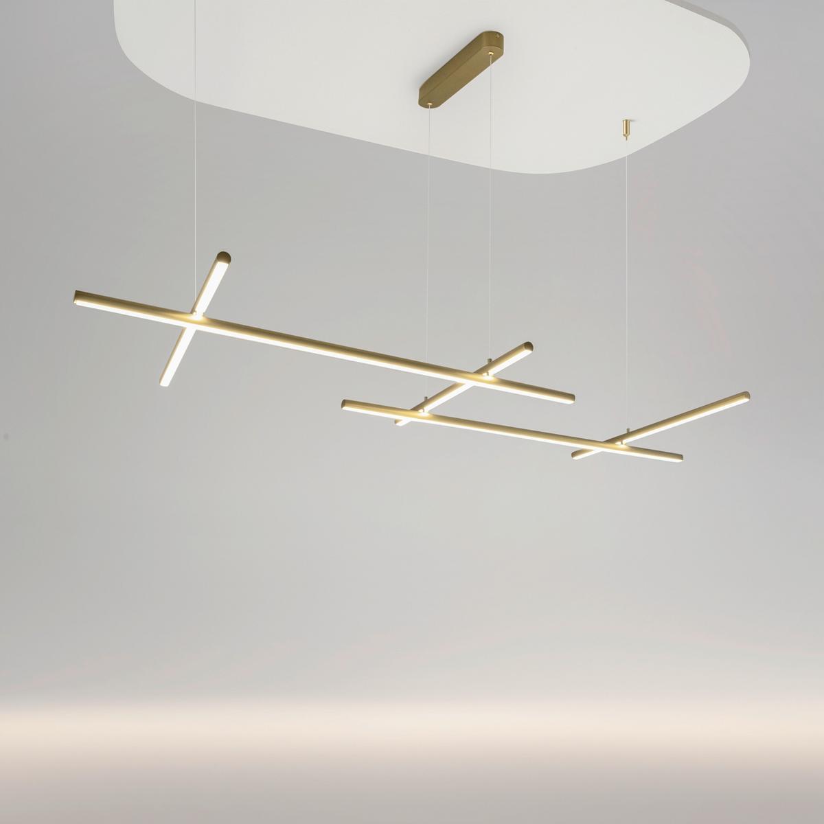 Pendelleuchte Mod278pl-L86g3k1 - Weiss, Design, Kunststoff (172,4/310/73,5cm) - MAYTONI