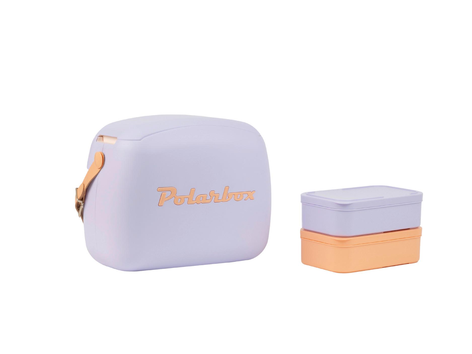 Kühltasche Polarbox Flieder, 6 Liter - Flieder, MODERN, Kunststoff (30,3/24,2/18cm) - Polarbox
